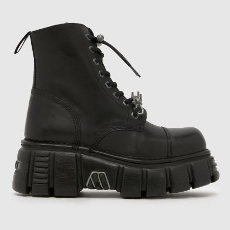 Womens Black NEW ROCK Rogue Boots | schuh
