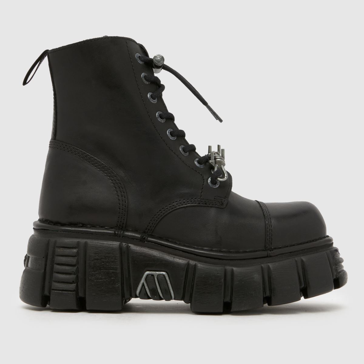 NEW ROCK Barb Boots in Black