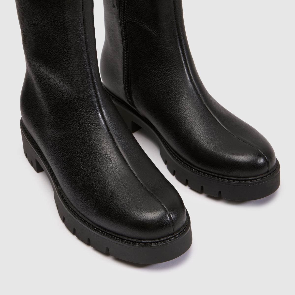 schuh Chic Leather Ankle Boot in Black schuh Chic Leather Ankle Boot 4