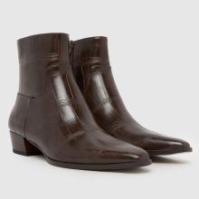 schuh Carson Croc Pixie in Brown schuh Carson Croc Pixie,2 of 4