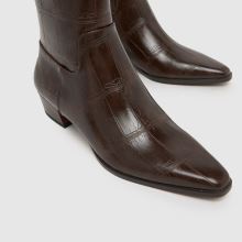 schuh Carson Croc Pixie in Brown schuh Carson Croc Pixie,3 of 4