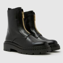 schuh Amber Leather Zip in Black schuh Amber Leather Zip,2 of 4