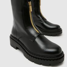 schuh Amber Leather Zip in Black schuh Amber Leather Zip,3 of 4