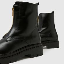 schuh Amber Leather Zip in Black schuh Amber Leather Zip,4 of 4