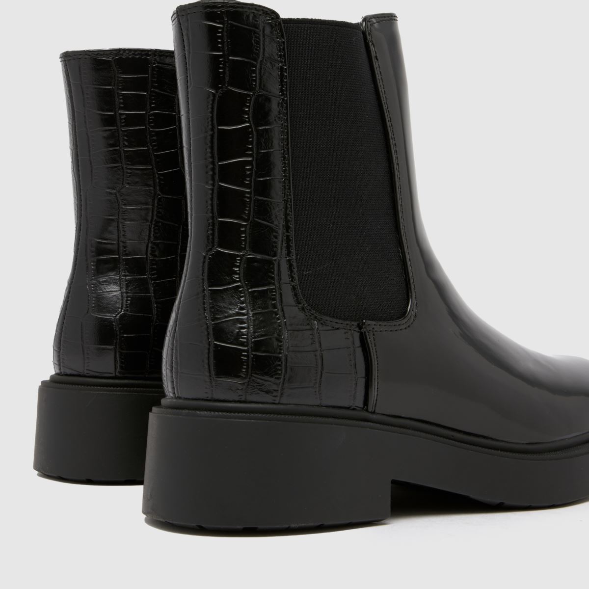 schuh Wide Fit Amia Chelsea in Black schuh Amia Chelsea 4