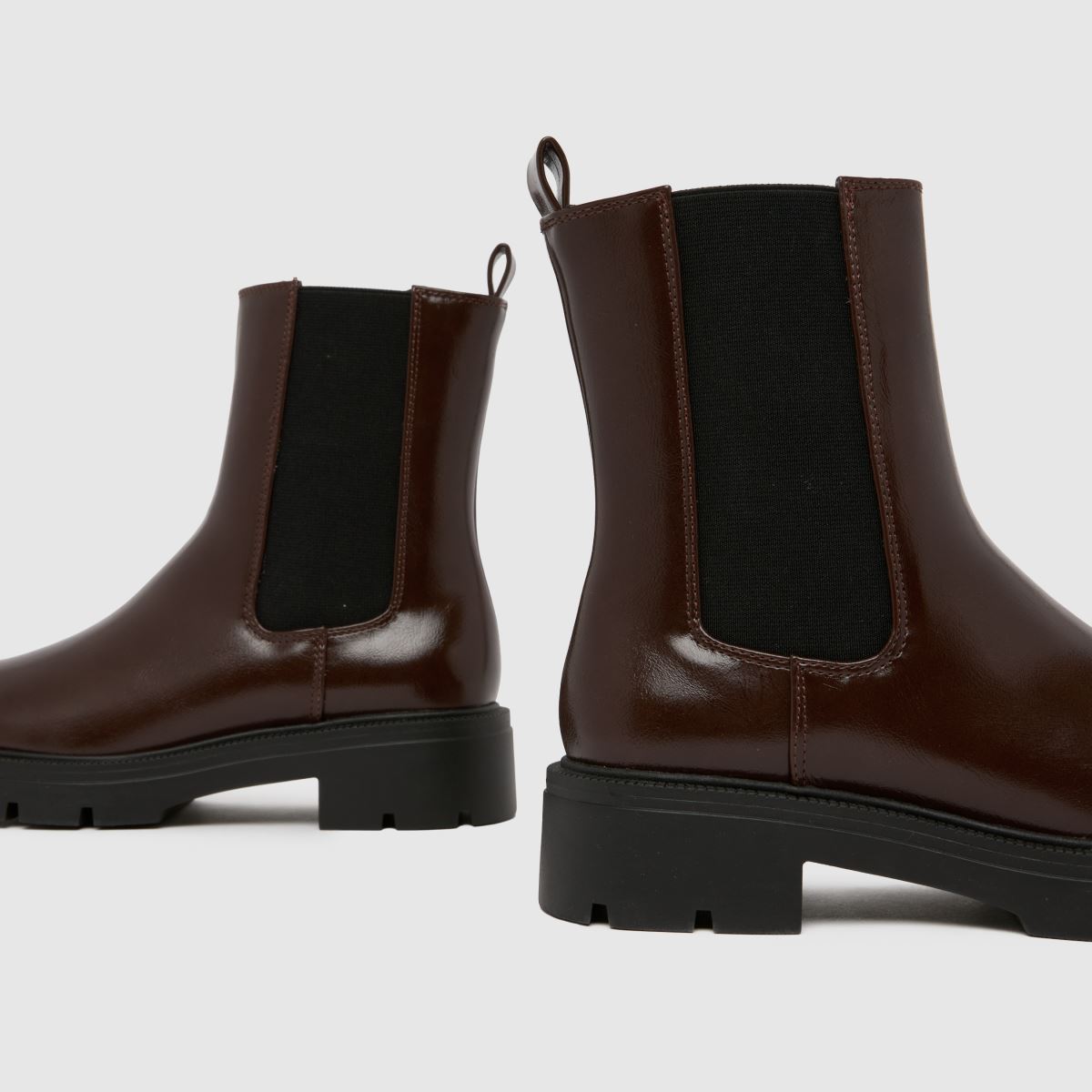 schuh Abbie Chunky Chelsea in Brown schuh Abbie Chunky Chelsea 4