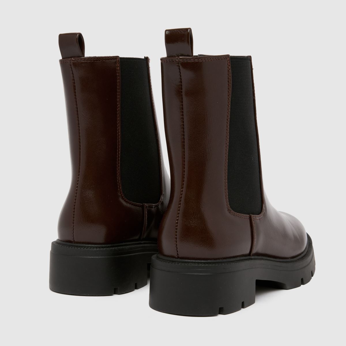 schuh Abbie Chunky Chelsea in Brown schuh Abbie Chunky Chelsea 7