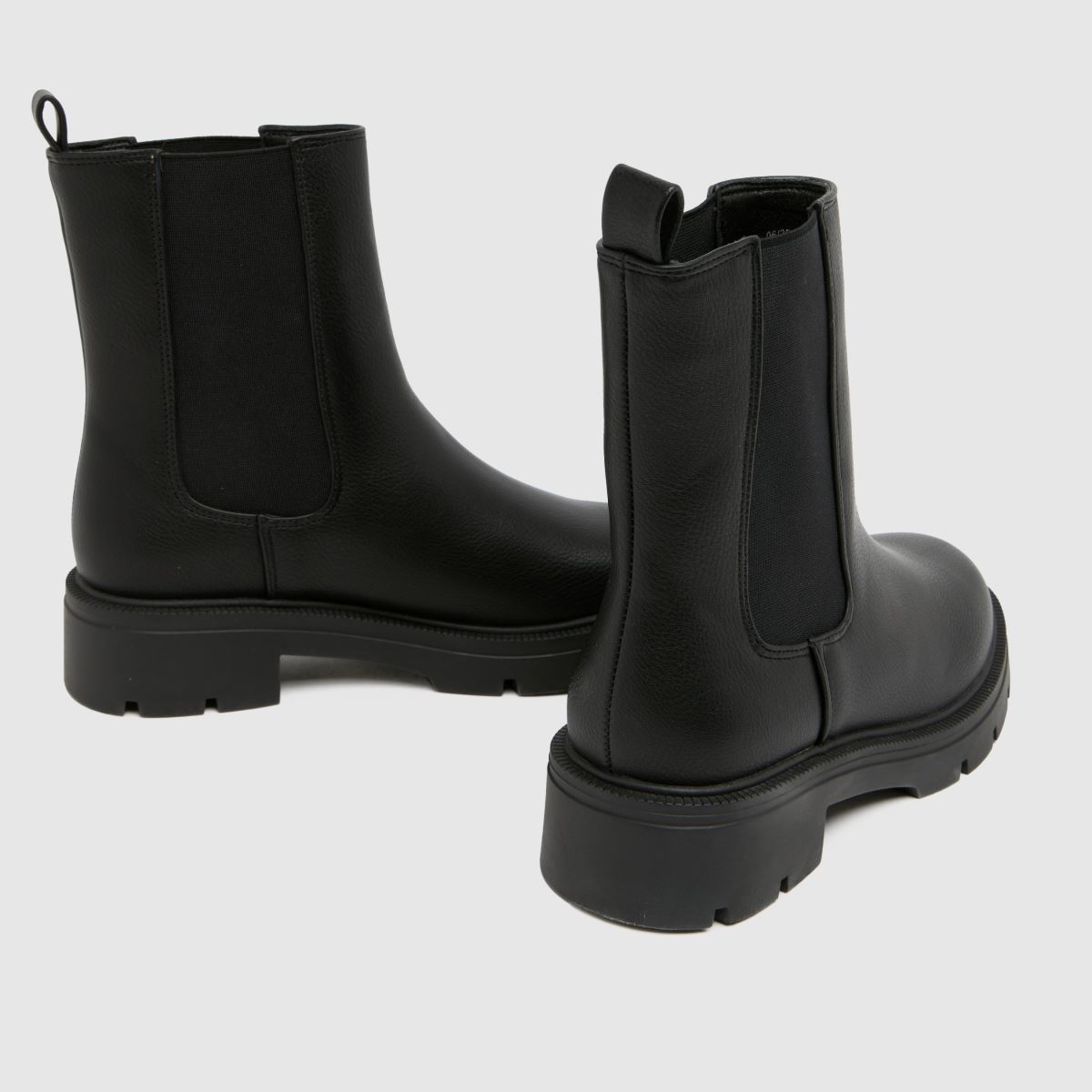 Womens Black schuh Abbie Chunky Chelsea Boots schuh