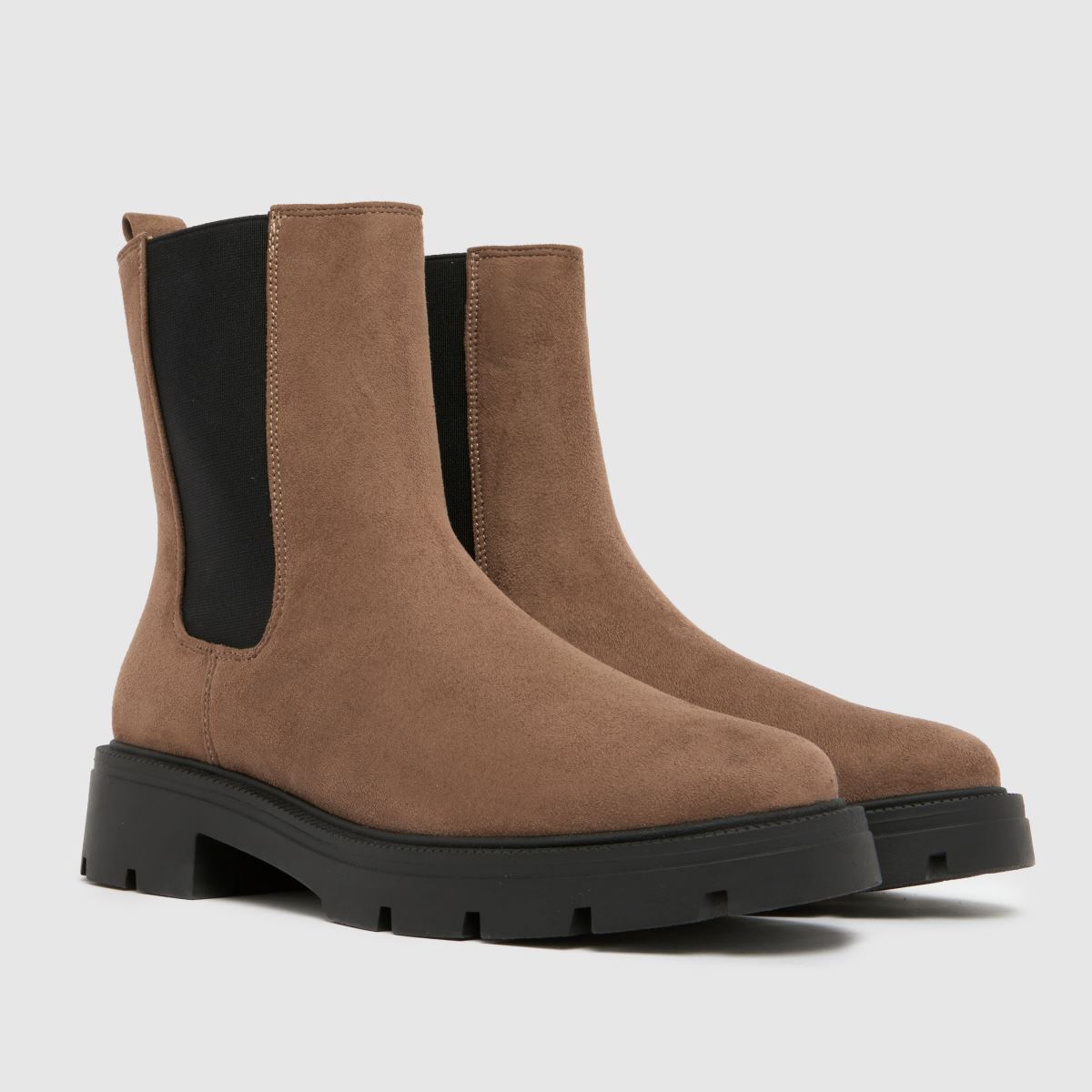 schuh Abbie Chunky Chelsea in Taupe schuh Abbie Chunky Chelsea 3