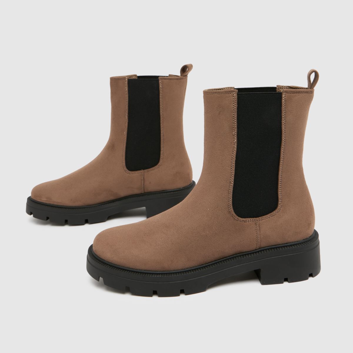 schuh Abbie Chunky Chelsea in Taupe schuh Abbie Chunky Chelsea 4