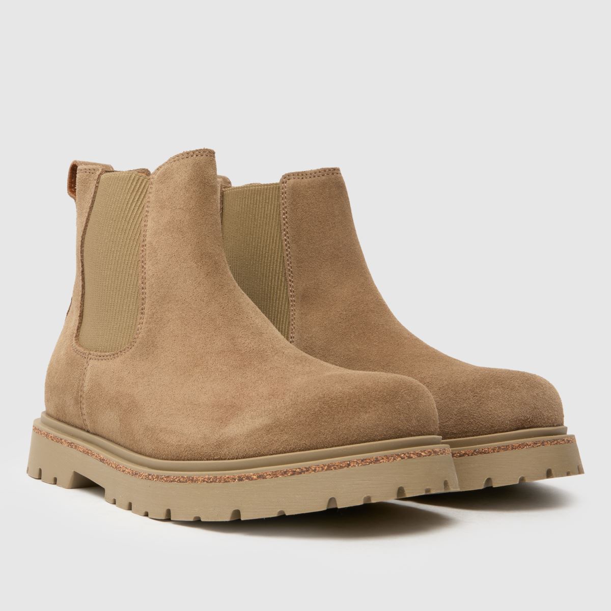 Womens Natural BIRKENSTOCK Highwood Slip On Boots schuh