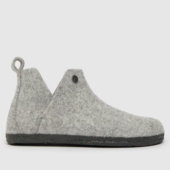 BIRKENSTOCK grey andermatt slippers BIRKENSTOCK grey andermatt slippers
