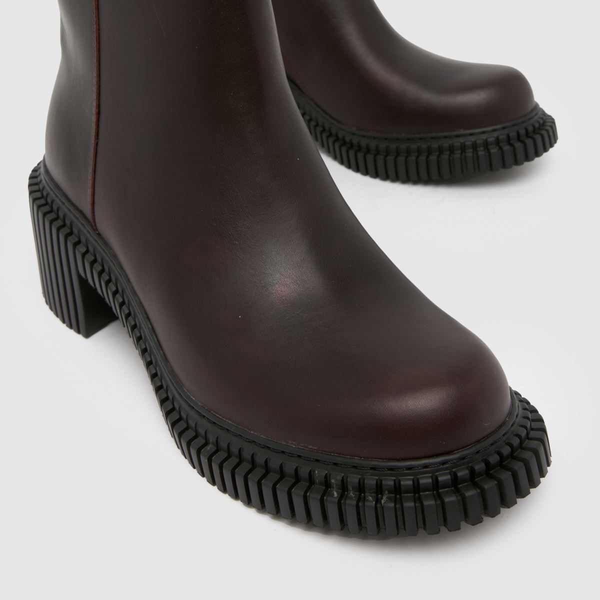 CAMPER Pix London Heeled in Burgundy CAMPER Pix London Heeled 4