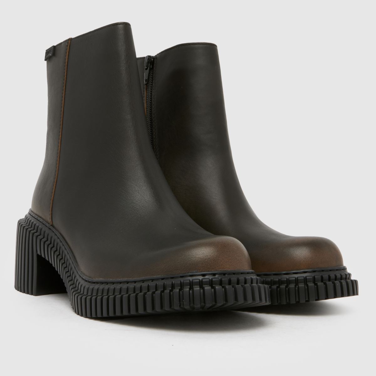 CAMPER Pix London Heeled in Dark Brown CAMPER Pix London Heeled 8