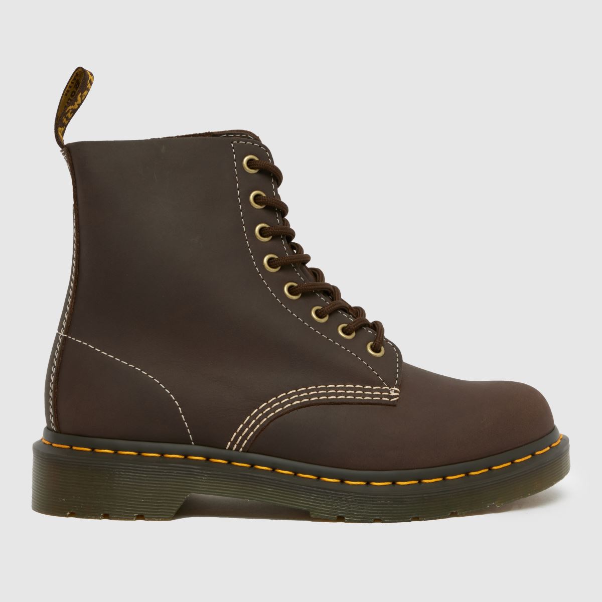 Dr. Martens 1460 Pascal Boots in Dark Brown
