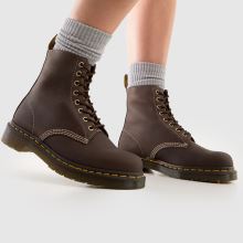 Dr Martens 1460 Pascal in Dark Brown Dr Martens 1460 Pascal,2 of 4