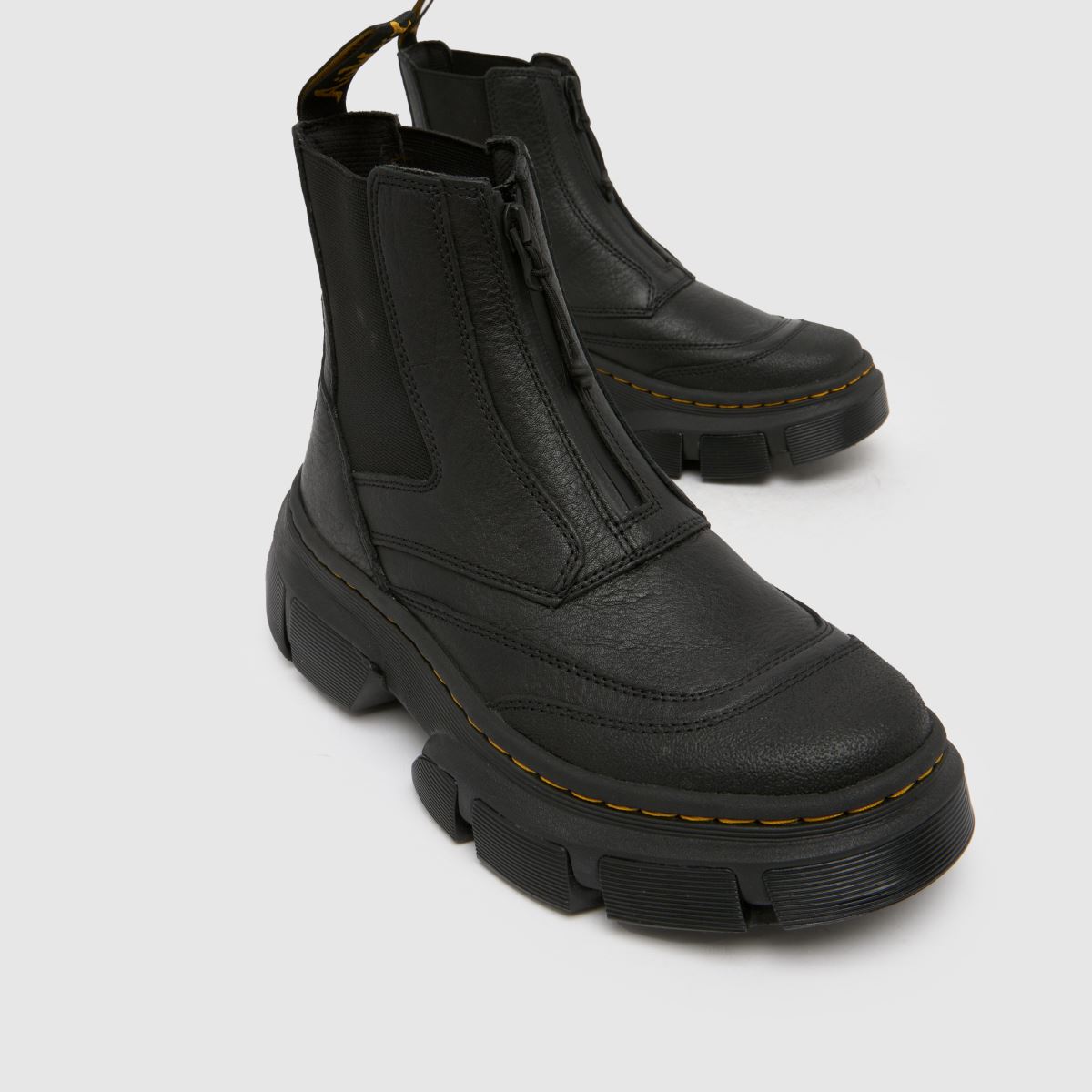 Womens Black Dr Martens DMXL Zip Chelsea Boots | schuh