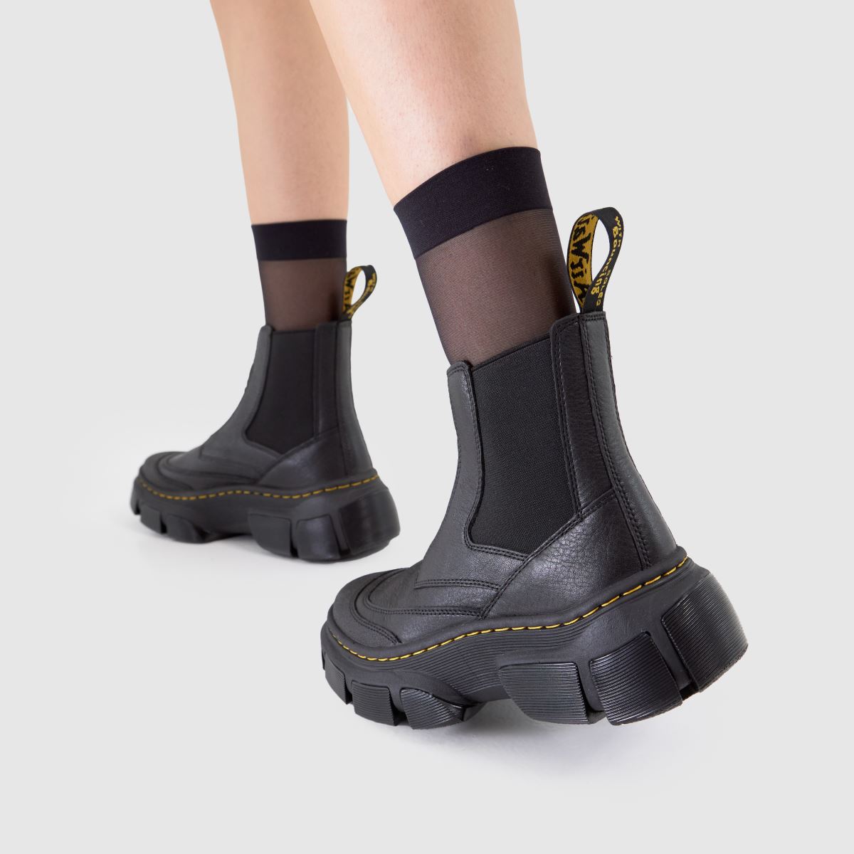 Womens Black Dr Martens DMXL Zip Chelsea Boots | schuh