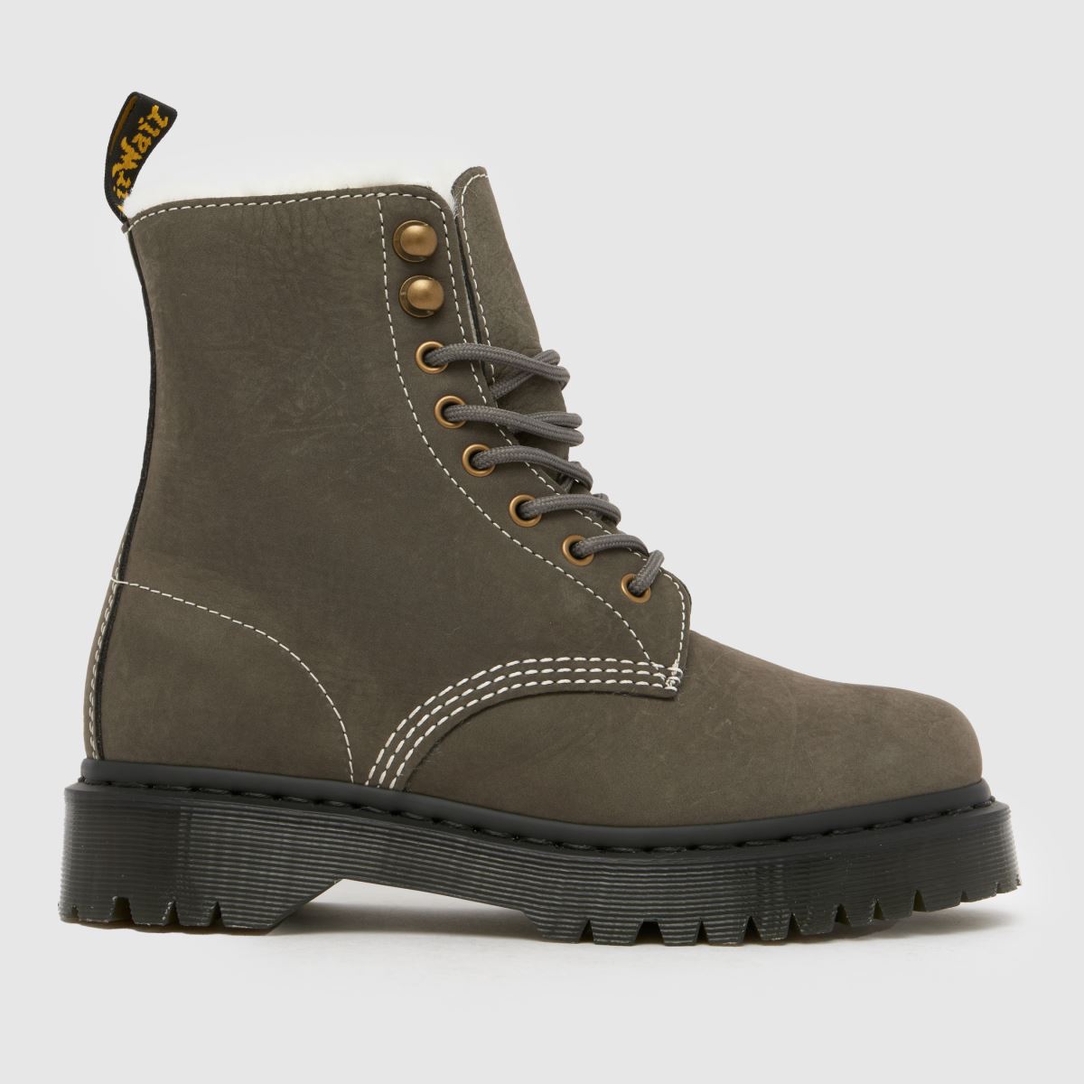 Dr. Martens 1460 Bex Boots in Dark Grey