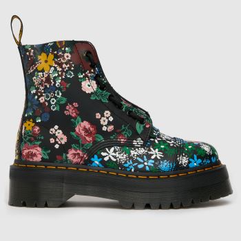 Dr Martens multi sinclair floral quad boots Dr Martens multi sinclair floral quad boots