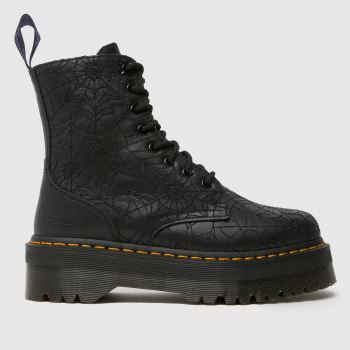 Dr Martens Black X Wednesday Jadon Womens Boots