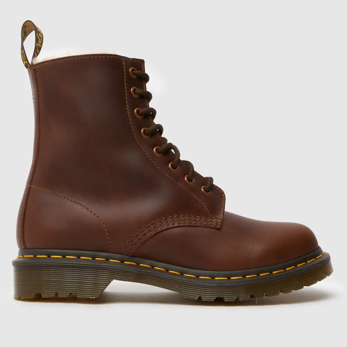 Dr. Martens 1460 Serena Boots in Brown