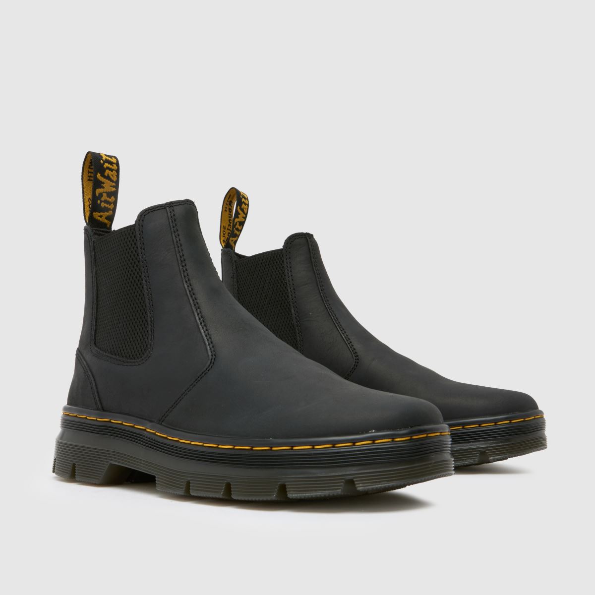 Damen Schwarz Dr Martens Embury Chelsea Boots schuh