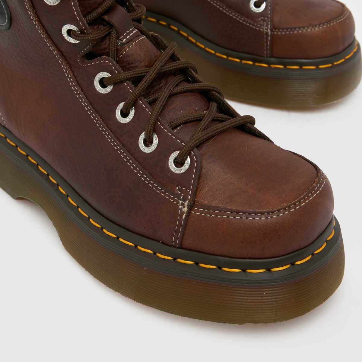 Dr Martens Buzz 8 Eye in Dark Brown Dr Martens Buzz 8 Eye 4