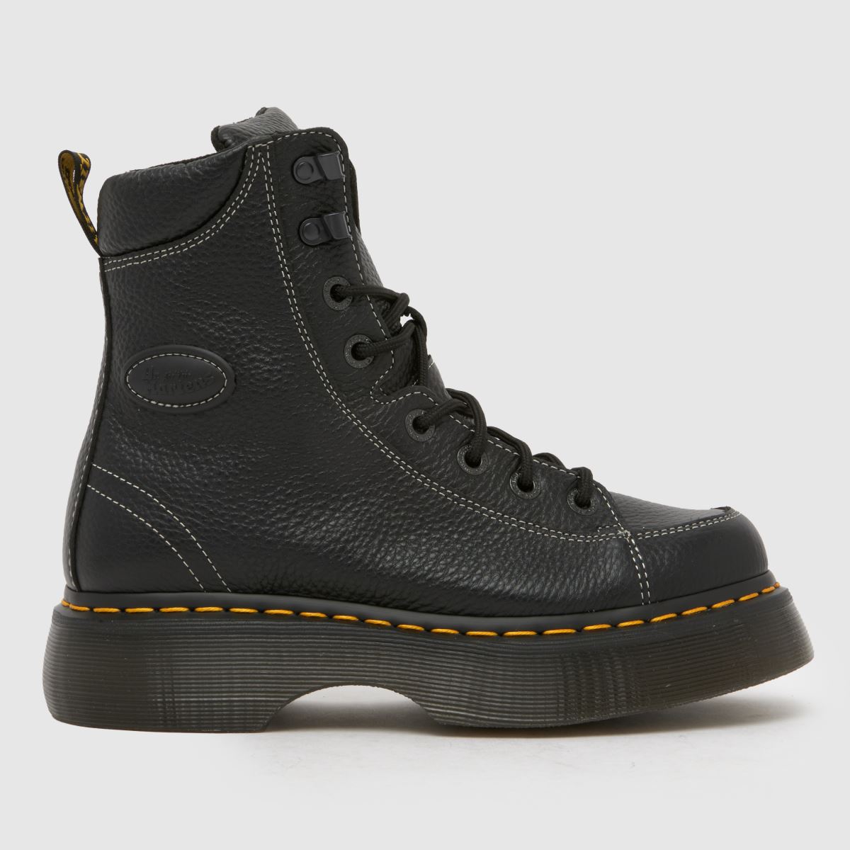 Dr. Martens Buzz 8 Eye Boots in Black