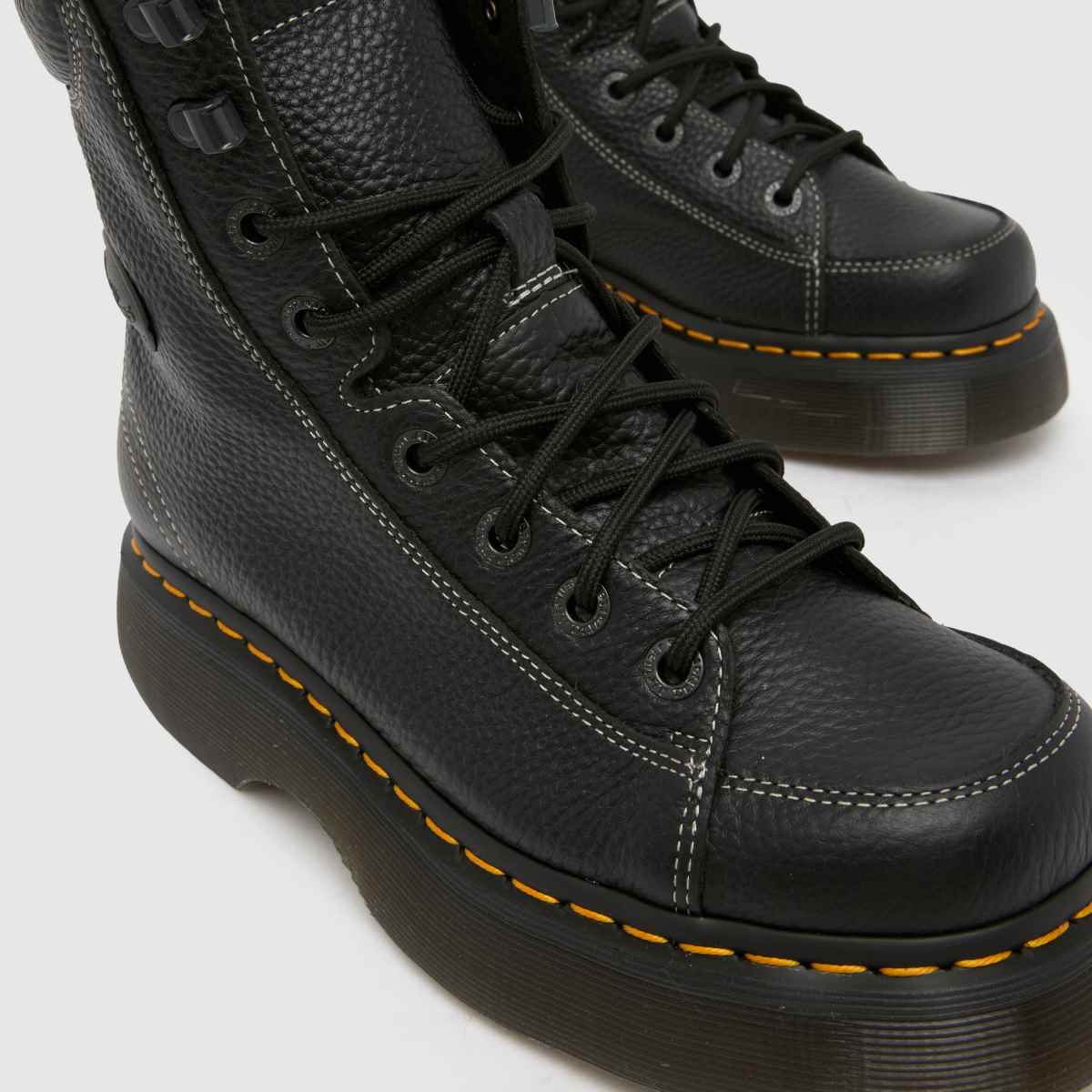 Womens Black Dr Martens Buzz 8 Eye Boots | schuh