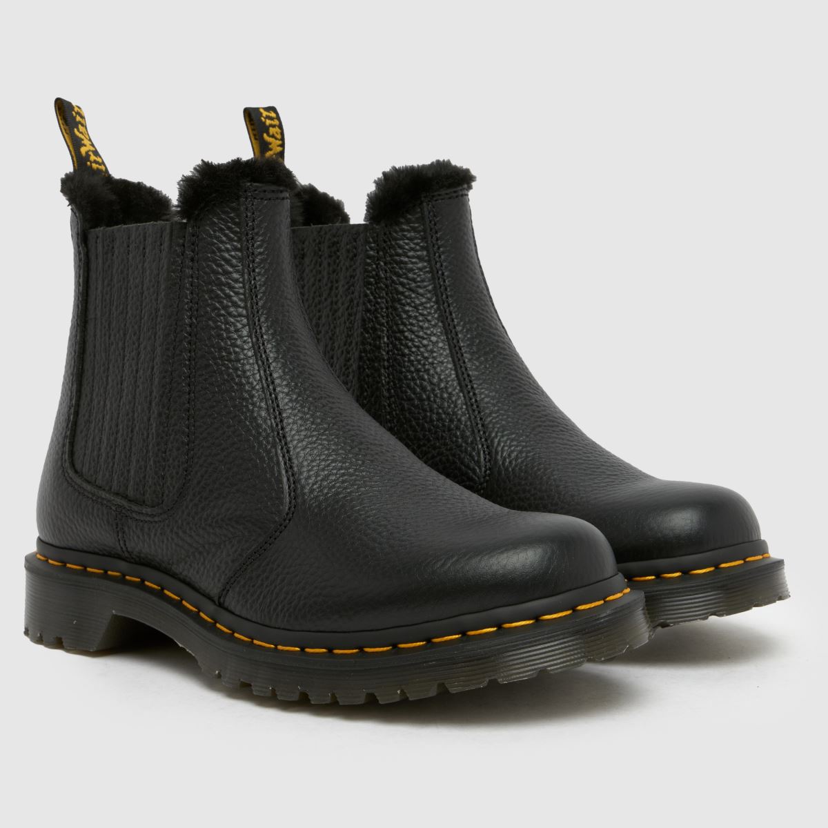 Dr. Martens 27674 Side Gore Boots Size 6 Women's 25.0cm unclear black type Vintage Second Hand