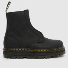 Dr Martens Zebzag Laceless in Black Dr Martens Zebzag Laceless,1 of 4