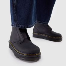 Dr Martens Zebzag Laceless in Black Dr Martens Zebzag Laceless,2 of 4