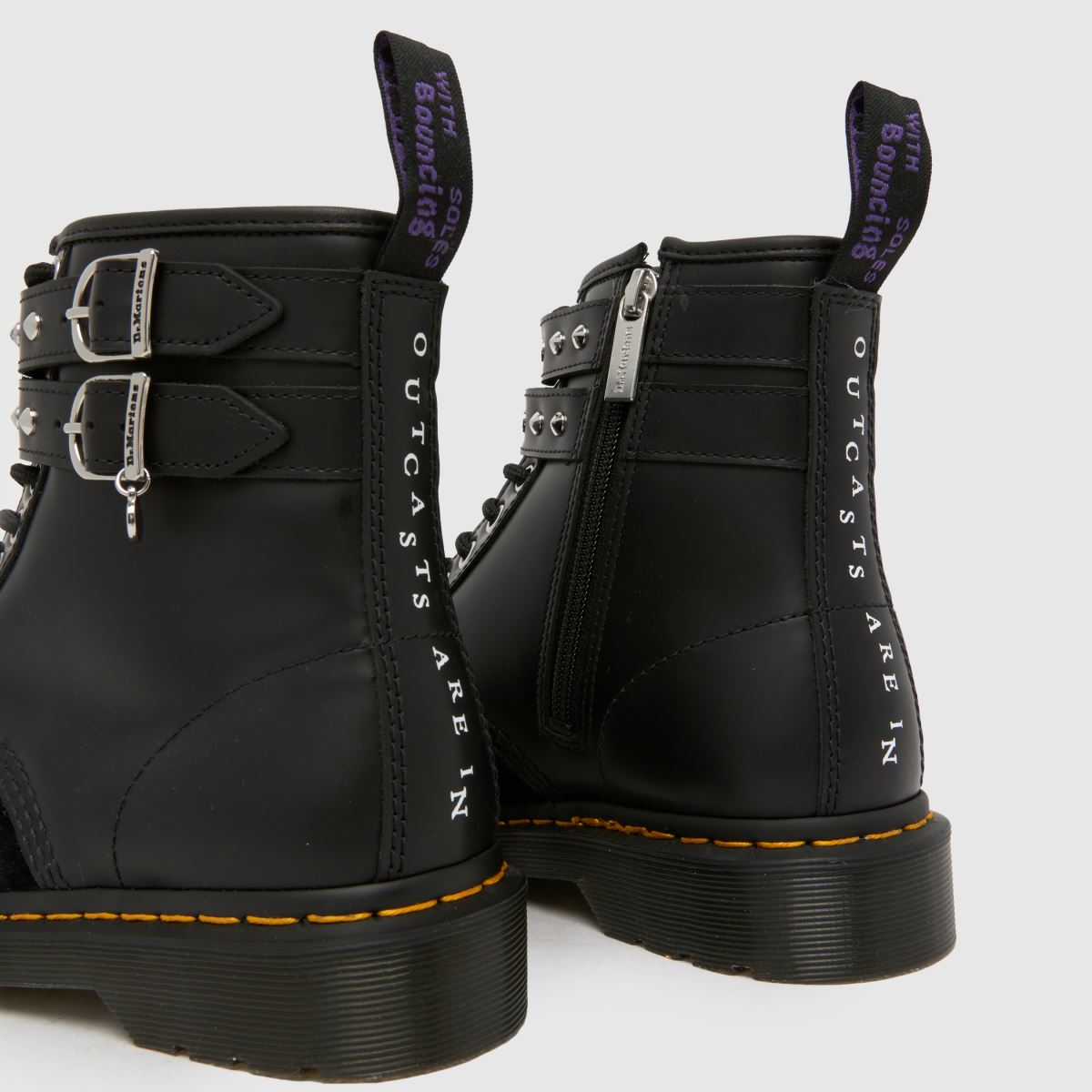 Womens Black Dr Martens X Wednesday 1460 Boots | schuh