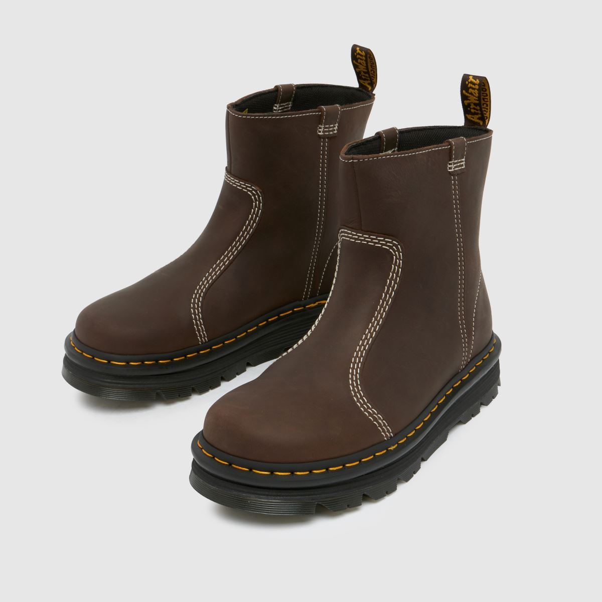Dr Martens Zebzag Rigger in Dark Brown Dr Martens Zebzag Rigger 4