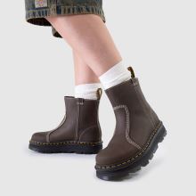 Dr Martens Zebzag Rigger in Dark Brown Dr Martens Zebzag Rigger,2 of 4