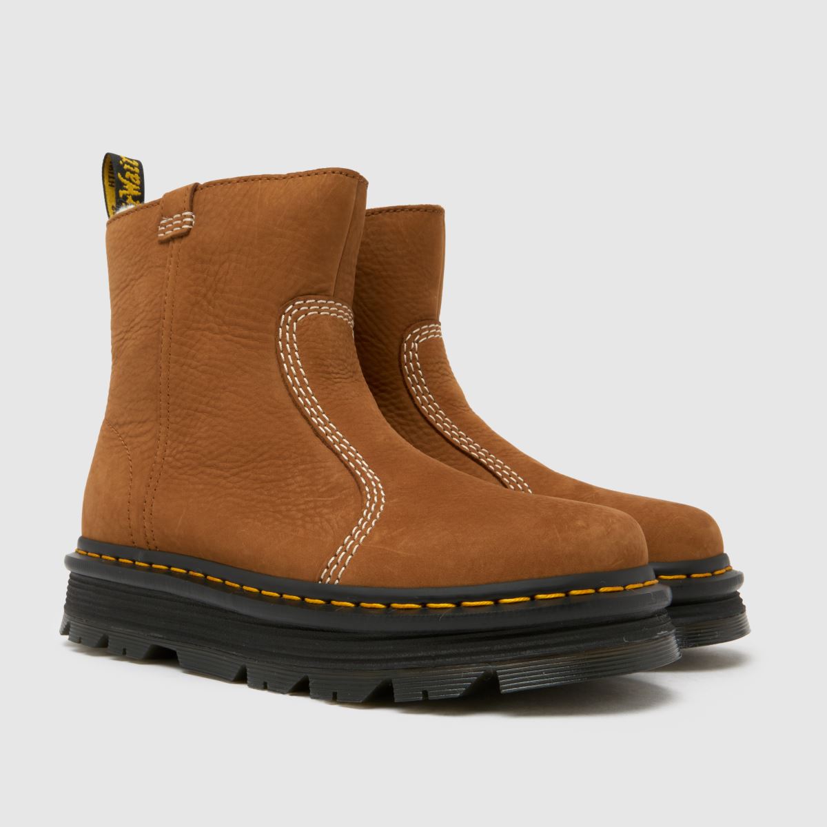 Dr Martens Zebzag Rigger in Tan Dr Martens Zebzag Rigger 8