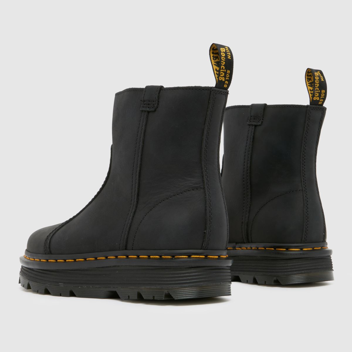 Dr Martens Zebzag Rigger in Black Dr Martens Zebzag Rigger 7