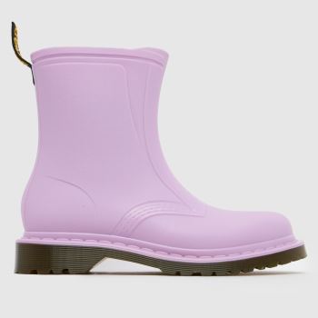 Dr Martens Lilac 1460 Rain Pull On Womens Boots