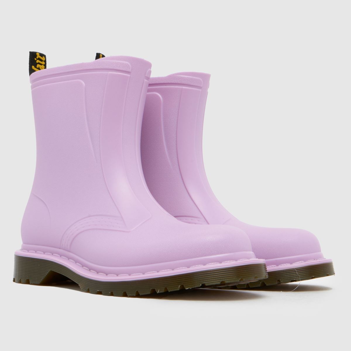 Dr Martens 1460 Rain Pull On in Lilac Dr Martens 1460 Rain Pull On 8