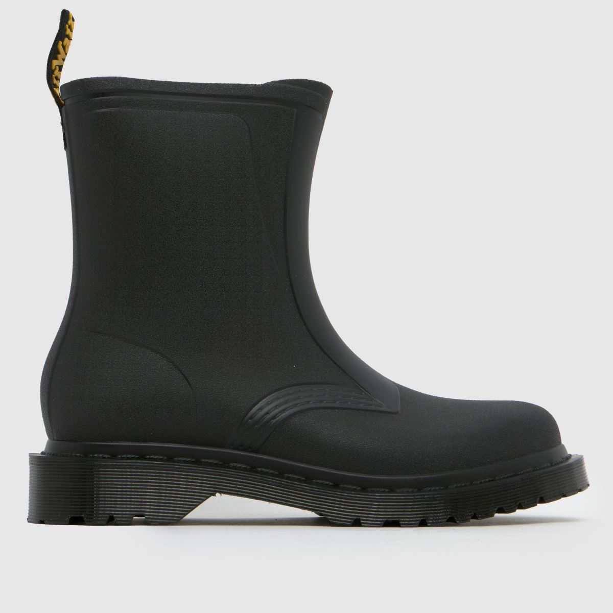 Dr. Martens 1460 Rain Pull On Boots in Black
