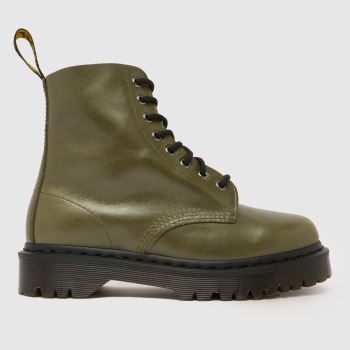 Dr Martens Khaki 1460 Pascal Bex Womens Boots