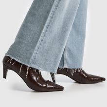 schuh Brooklyn Kitten Heel in Brown schuh Brooklyn Kitten Heel,2 of 4