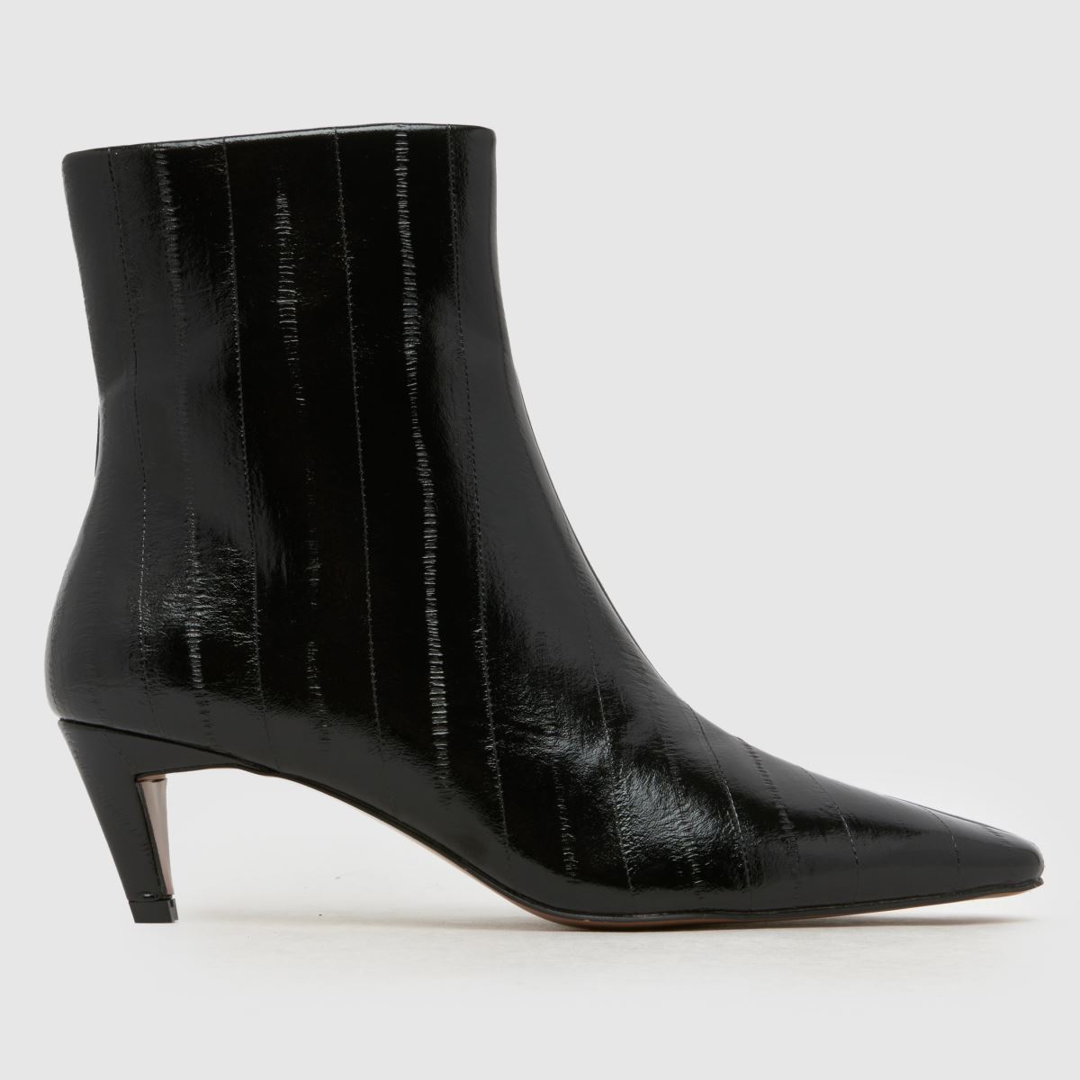 schuh Brooklyn Kitten Heel Boots in Black