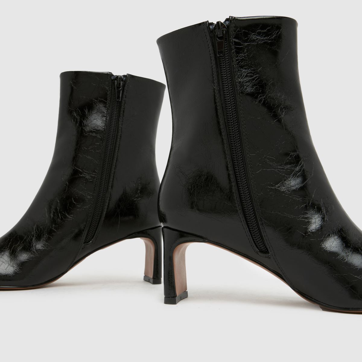 schuh Bethal Set Back Heel in Black schuh Bethal Set Back Heel 4