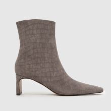 schuh Bethal Set Back Heel in Grey schuh Bethal Set Back Heel,1 of 4