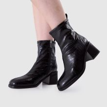 schuh Wide Fit Brie Sock in Black schuh Brie Sock,2 of 4