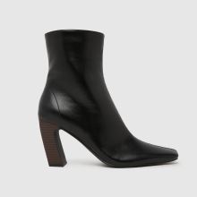 schuh Bryson Stack Heel in Black schuh Bryson Stack Heel,1 of 4