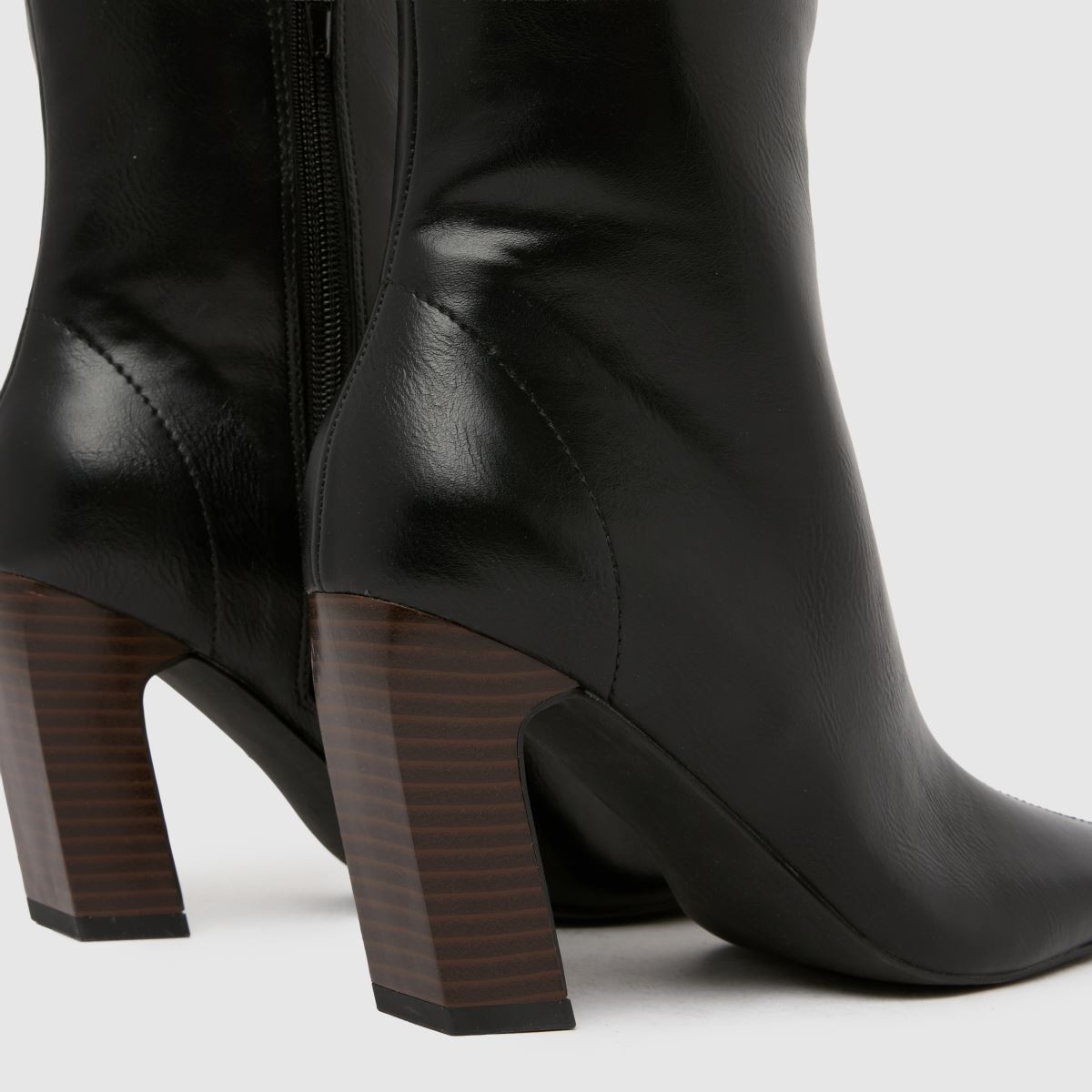 schuh Bryson Stack Heel in Black schuh Bryson Stack Heel 4