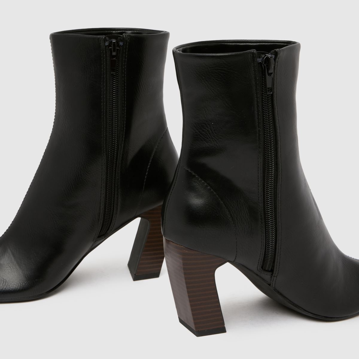 schuh Bryson Stack Heel in Black schuh Bryson Stack Heel 7